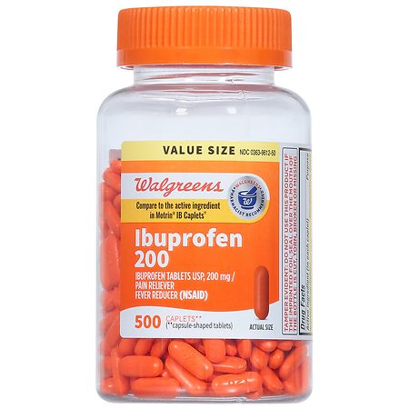 Walgreens Ibuprofen 200 Caplets