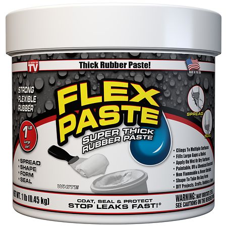 Flex Seal Super Thick Rubber Paste White