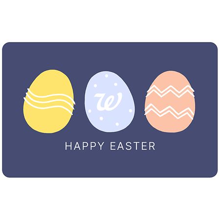 Walgreens Easter Gift Card