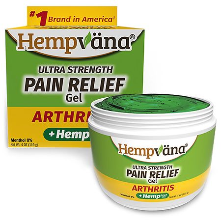 Hempvana Pain Relief Gel Arthritis, +Hemp Seed Oil