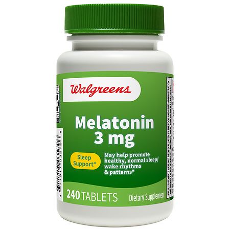 Walgreens Melatonin 3mg Tablets