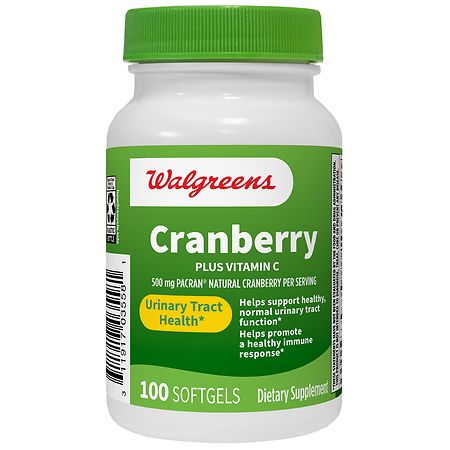 Walgreens Cranberry Plus Vitamin C