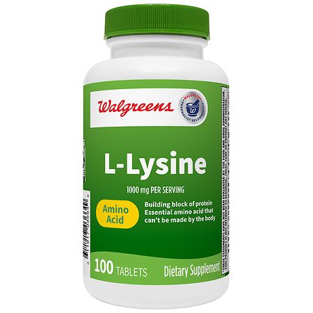 Walgreens L-Lysine 1000mg