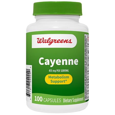 Walgreens Cayenne 455 mg