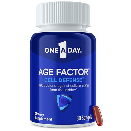 One A Day Age Factor Cell Defense Supplement Softgels