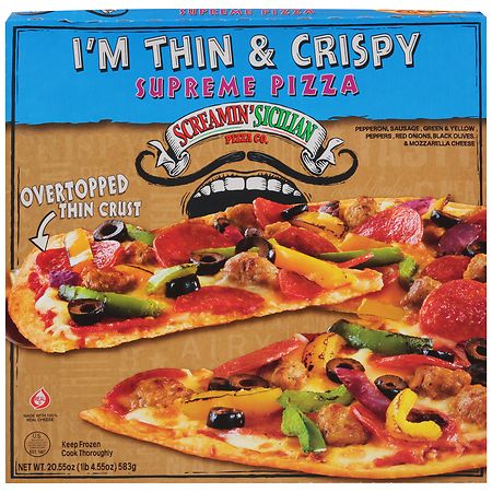 Walgreens I'm Thin & Crispy Pizza Supreme