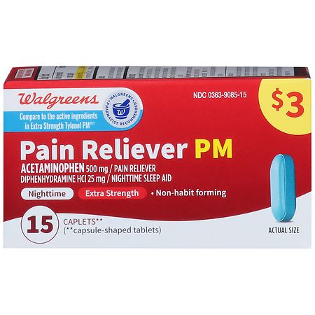 Walgreens Pain Reliever PM