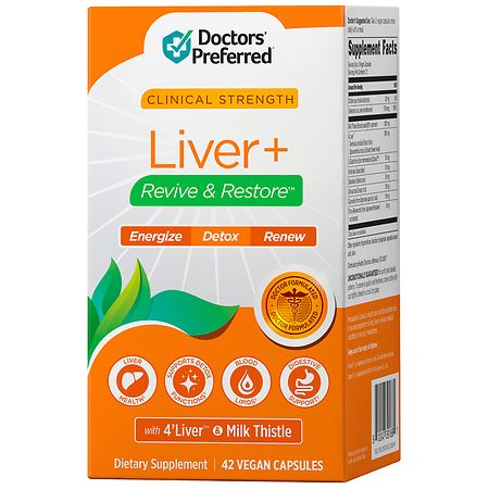 Doctors' Preferred Liver+ Revive & Restore Capsules