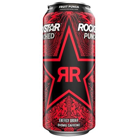 Rockstar Punched Energy Drink Fruit Punch