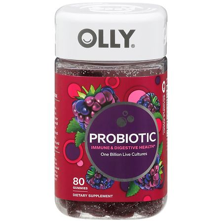 OLLY Probiotic Gummies Bramble Berry