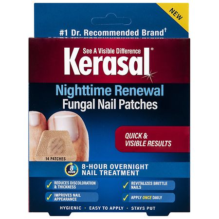 Kerasal Fungal Nail Renewal Nighttime Nail Patches