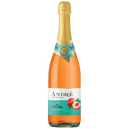 Andre Bellini Peach Wine Cocktail