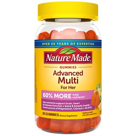 Nature Made Advanced Multivitamin Gummies For Her with Magnesium