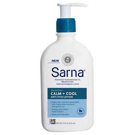 Sarna Calm + Cool Anti-Itch Lotion, Steroid-Free