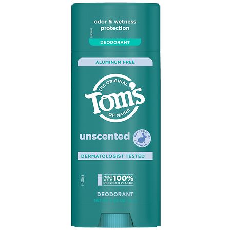Tom's of Maine Natural Deodorant for Women and Men Aluminum Free