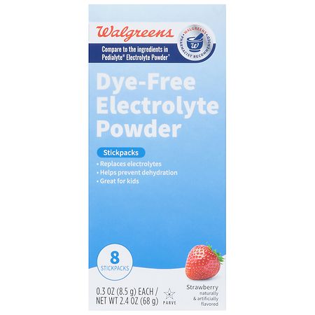 Walgreens Electrolyte Powder Strawberry