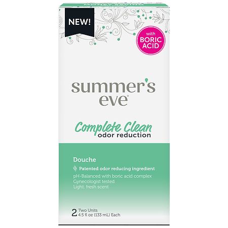 Summer's Eve Vaginal Douche, Complete Clean, Odor Reducing