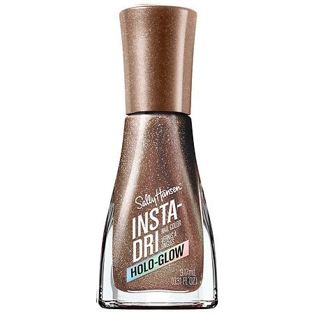 Sally Hansen Insta-Dri Holo-Glow Nail Color On the Glow