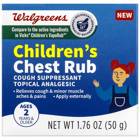 Walgreens Children's Chest Rub
