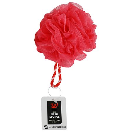Walgreens Mini Bath Pouf