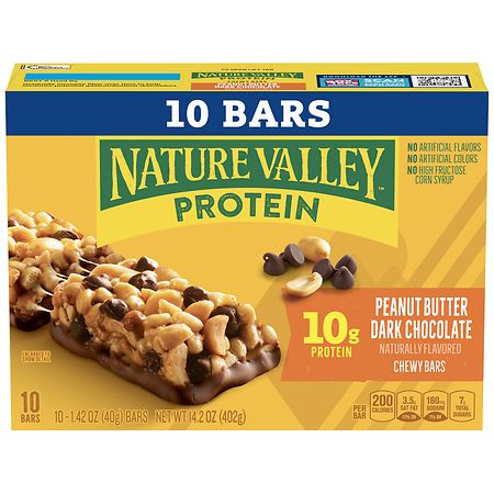 Nature Valley Chewy Bars Peanut Butter Dark Chocolate