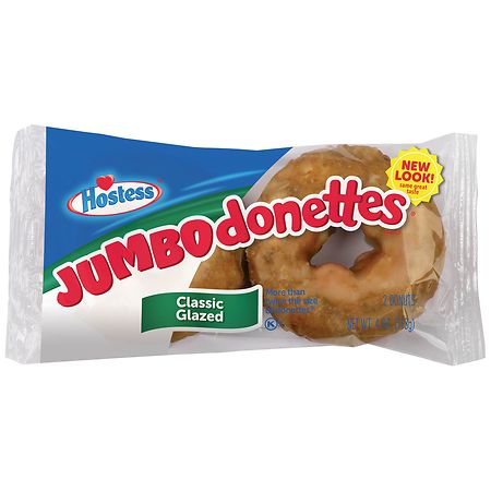 Hostess Glazed Jumbo Donuts