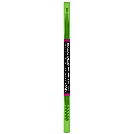NYX Professional Makeup Blade and Shade, Nano Brow Mechanical Pencil Black