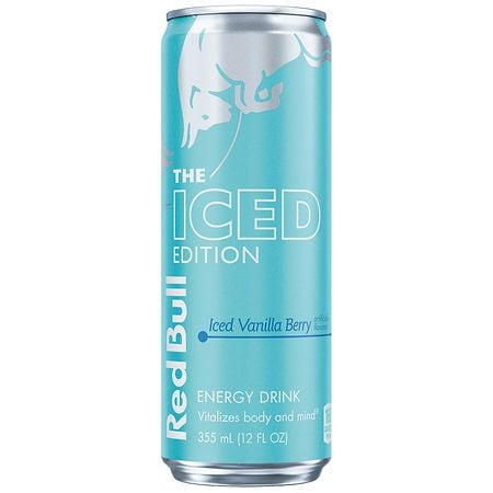 Red Bull Iced Edition Energy Drink Iced Vanilla Berry