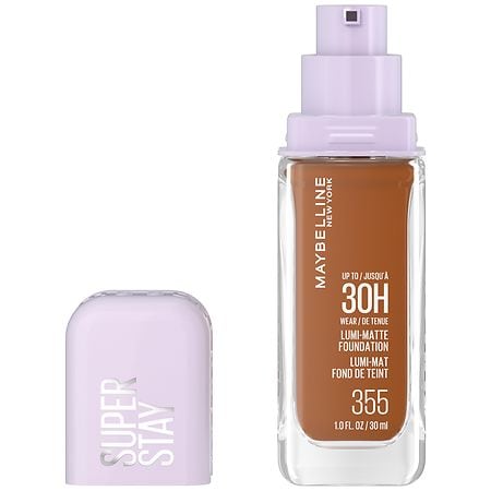 Maybelline New York Up To 30 Hour Wear Lumi-Matte Foundation, Infused With Amino Acids 355