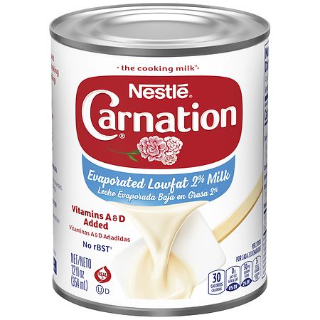 Carnation Evaporated Lowfat 2% Milk