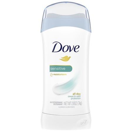 Dove Antiperspirant Deodorant Stick, Sensitive Skin Sensitive Skin