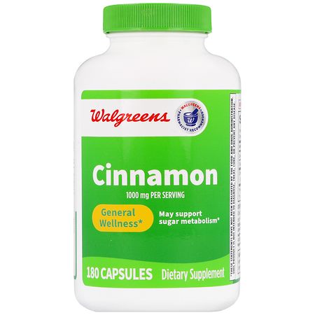 Walgreens Cinnamon 1000 mg Capsules 0, 0, 0 0