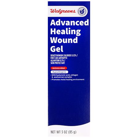 Walgreens Advanced Healing Wound Gel 0, 0, 0 0