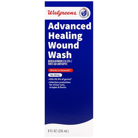 Walgreens Advanced Healing Wound Wash 0, 0, 0 0