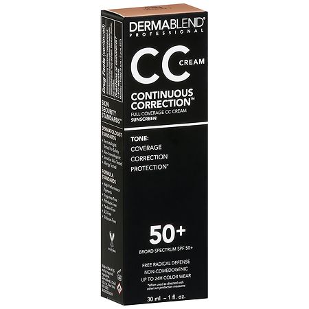 Dermablend Continuous Correction Full Coverage Sunscreen With SPF 50+ 43N Medium 3