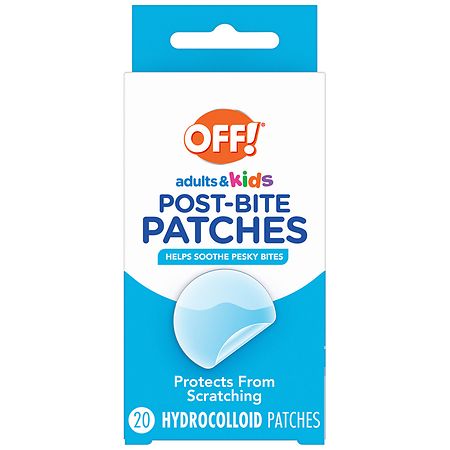Off! Post-Bug Bite Itch Relief Patches for Adults & Kids Anti-Itch Hydrocolloid
