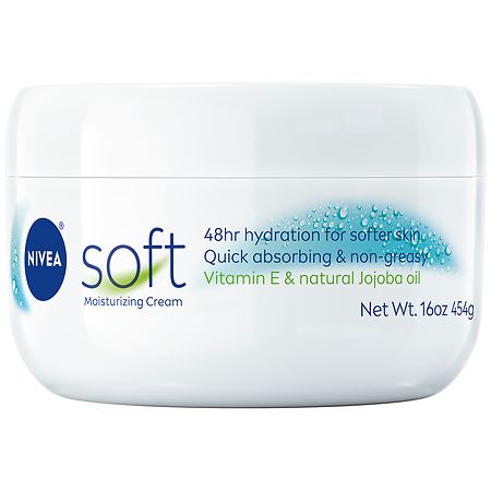 Nivea Soft Moisturizing Cream, Refreshingly Soft