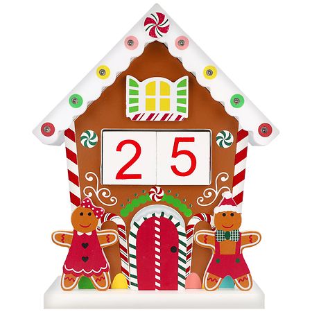 Festive Voice Gingerbread Countdown Calendar