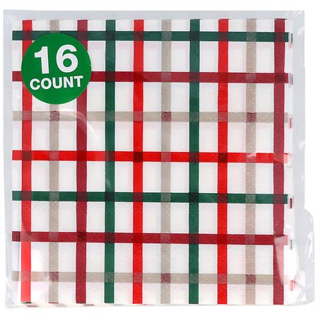 Festive Voice Christmas Beverage Napkins
