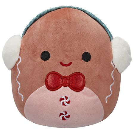 Squishmallows Balthazar, 5 Inch Brown, Gingerbread Man