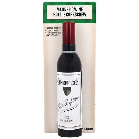 Festive Voice Magnetic Wine Bottle Corkscrew