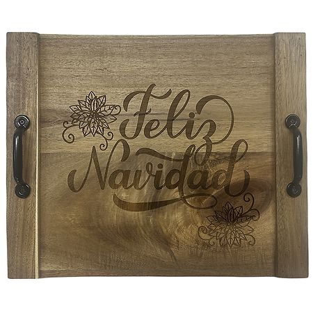 Festive Voice Feliz Navidad Tray