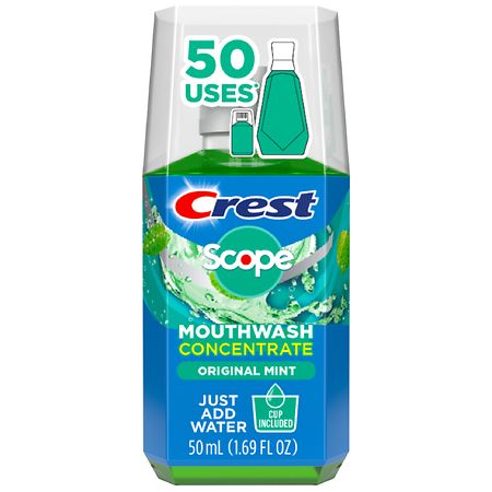 Crest Scope Mouthwash Concentrate Original Mint