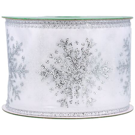 Festive Voice Snowflake Ribbon 25 ft