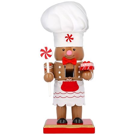 Festive Voice Mini Nutcracker 6 Inch Assorted