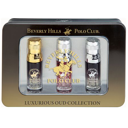 Beverly Hills Polo Club Oud Collection Men's Tin Gift Set