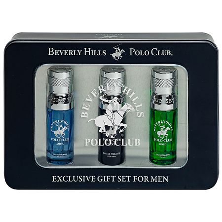 Beverly Hills Polo Club Minis Tin Gift Set for Men