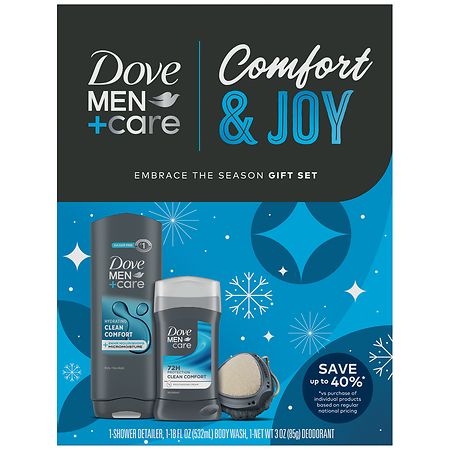 Dove Men+Care Holiday Gift Set Clean Comfort