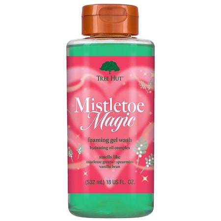 Tree Hut Foaming Gel Wash Hydrating Oil Complex Mistletoe Magic