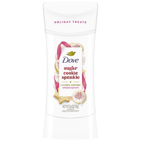 Dove Holiday Treats Limited Edition Antiperspirant Deodorant Sugar Cookie Sprinkle
